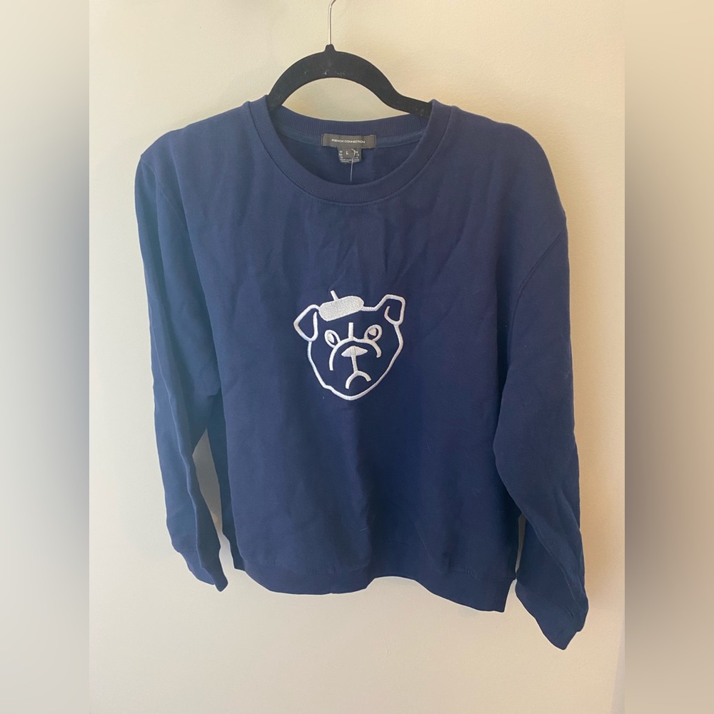 NWT French Connection Graphic Print Sweatshirt